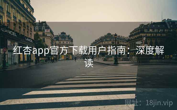 红杏app官方下载用户指南：深度解读